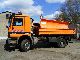1998 Mercedes-Benz  1831 AK 4x4 local hydraulic winter service Truck over 7.5t Three-sided Tipper photo 6