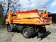 1998 Mercedes-Benz  1831 AK 4x4 local hydraulic winter service Truck over 7.5t Three-sided Tipper photo 7