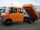 2001 Mercedes-Benz  VARIO 612 DoKa TIPPER 7 seater TUV POSSIBLE NEW! Van or truck up to 7.5t Tipper photo 1