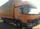 Mercedes-Benz  Mercedes Benz 1528L Large FHS LBW TOP 2000 Stake body and tarpaulin photo