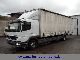 Mercedes-Benz  Atego 1222 L / Edscha / air conditioning / heater / 2005 Stake body and tarpaulin photo