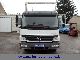 2005 Mercedes-Benz  Atego 1222 L / Edscha / air conditioning / heater / Truck over 7.5t Stake body and tarpaulin photo 1