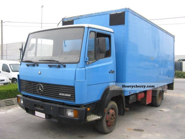 1987 Mercedes-Benz  814 Van or truck up to 7.5t Box photo