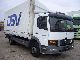 2000 Mercedes-Benz  1528 LBW Dautel / switch / German car Truck over 7.5t Stake body and tarpaulin photo 2