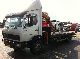 1990 Mercedes-Benz  1517 machine with Hiab crane transporter Truck over 7.5t Car carrier photo 1