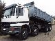1999 Mercedes-Benz  Actros 4143 8x8 MEILLER JET 3 MANUAL Truck over 7.5t Three-sided Tipper photo 3