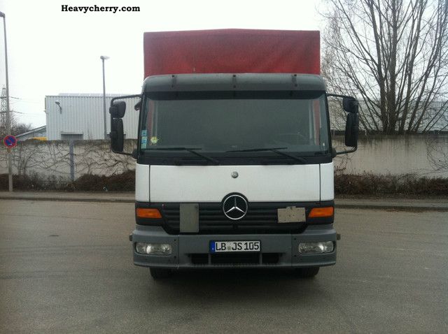 2002 Mercedes-Benz  Atego 1223 EXCELLENT CONDITION! Truck over 7.5t Stake body and tarpaulin photo