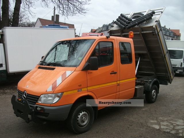 Mercedes Benz Sprinter 313cdi 4x4 Doka Dreiseitenkipper 2001 Three