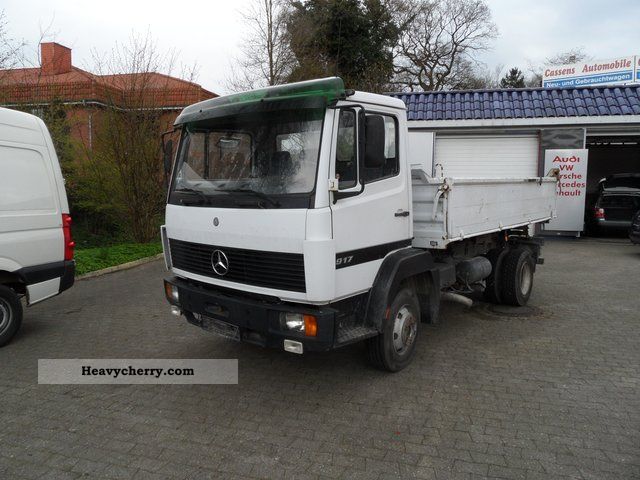 1994 Mercedes-Benz  917Meiler wheel 3 way tipper Van or truck up to 7.5t Tipper photo
