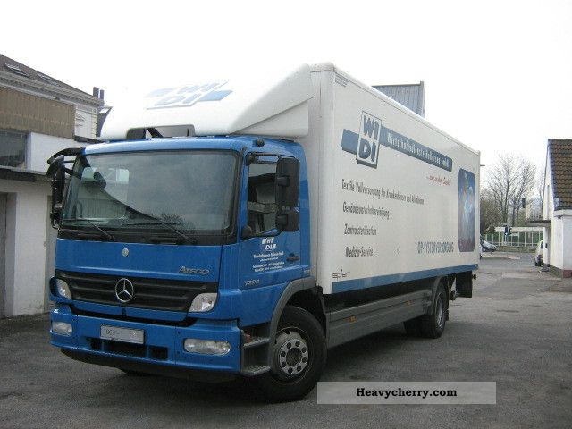 2007 Mercedes-Benz  1224 L Atego box LBW checkbook € 4 Truck over 7.5t Box photo