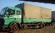 1991 Mercedes-Benz  1622 (1422) tarp + + Ladebor leaf blade and Truck over 7.5t Stake body and tarpaulin photo 2
