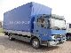 2006 Mercedes-Benz  ATEGO II 818 AIR PLATFORMS / STANDHZG. 91 TKM Van or truck up to 7.5t Stake body and tarpaulin photo 1