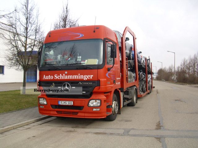 2004 Mercedes-Benz  Actros 1844 L / € Lohr Truck over 7.5t Car carrier photo