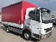 2008 Mercedes-Benz  ATEGO 816 Flatbed / tarpaulin payload 3.14 to 4.20 m Van or truck up to 7.5t Stake body and tarpaulin photo 1