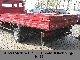 1994 Mercedes-Benz  609 crew cab flatbed trailer coupling 4.20m 2.7t Van or truck up to 7.5t Stake body photo 3