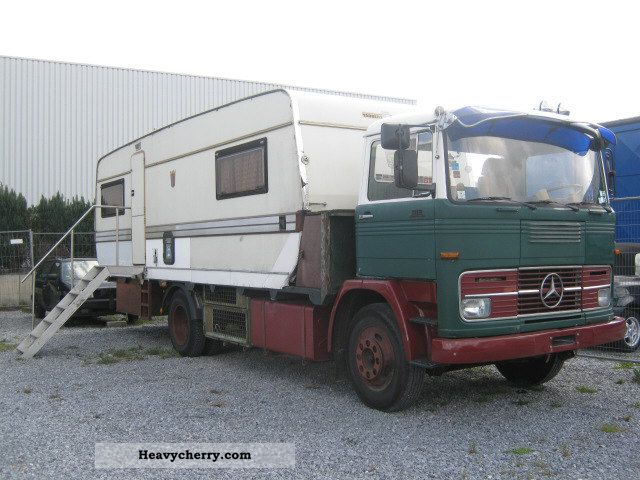 1969 Mercedes-Benz  LP 911 B downgrade to 7.49 to RV structure Van or truck up to 7.5t Other vans/trucks up to 7 photo