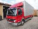 Mercedes-Benz  Atego 818 flatbed tarp LBW AHK Air Luftfed h 2009 Stake body and tarpaulin photo