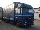 2001 Mercedes-Benz  Actros 1836 Megaspace * Semi Automatic * Air * TUV * Truck over 7.5t Stake body and tarpaulin photo 2