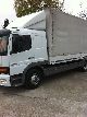 2003 Mercedes-Benz  L Atego 1528 sleeper cab Truck over 7.5t Stake body and tarpaulin photo 1