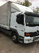 2003 Mercedes-Benz  L Atego 1528 sleeper cab Truck over 7.5t Stake body and tarpaulin photo 2
