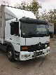 2003 Mercedes-Benz  L Atego 1528 sleeper cab Truck over 7.5t Stake body and tarpaulin photo 3