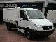 2008 Mercedes-Benz  313 CDI Sprinter Flatbed with SLIDING PLANE Van or truck up to 7.5t Stake body and tarpaulin photo 1
