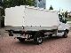 2008 Mercedes-Benz  313 CDI Sprinter Flatbed with SLIDING PLANE Van or truck up to 7.5t Stake body and tarpaulin photo 2