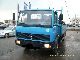 Mercedes-Benz  917 Flatbed with crane, ATM 75000 km 1996 Stake body photo