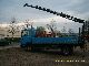 1996 Mercedes-Benz  917 Flatbed with crane, ATM 75000 km Van or truck up to 7.5t Stake body photo 4