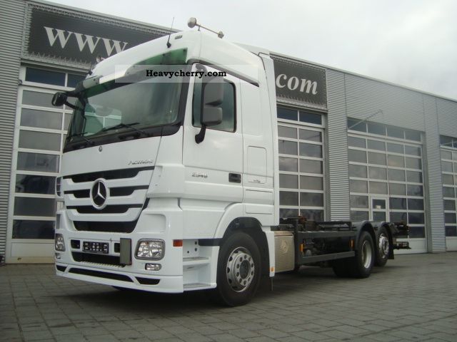 2008 Mercedes-Benz  2546 L 6x2 * MP3 * *** Megaspace uLBW BÄR1500 Truck over 7.5t Swap chassis photo