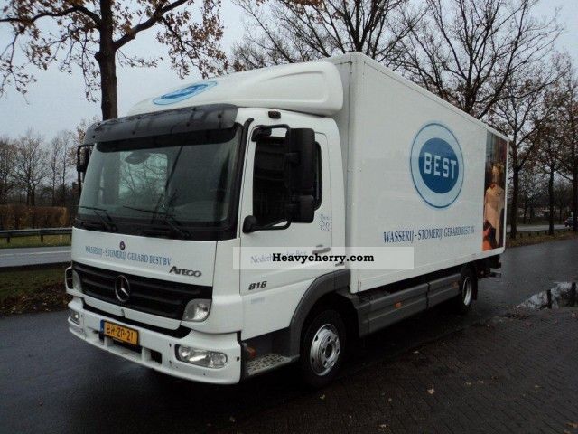 2006 Mercedes-Benz  Atego 816L EURO 4 Van or truck up to 7.5t Box photo