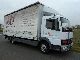 2001 Mercedes-Benz  Atego 815 Van or truck up to 7.5t Stake body and tarpaulin photo 2