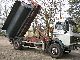 1991 Mercedes-Benz  1722AK including thermal barrel Truck over 7.5t Roll-off tipper photo 1