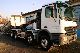 Mercedes-Benz  3246 8x4 Kettenabrollkipper half shell with depression 2005 Roll-off tipper photo