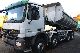 2005 Mercedes-Benz  3246 8x4 Kettenabrollkipper half shell with depression Truck over 7.5t Roll-off tipper photo 2