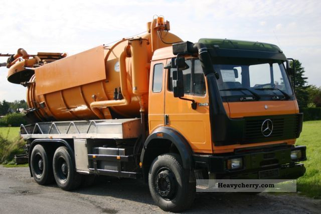 1992 Mercedes-Benz  2629 6x4 Saugwagen ADR / ADR Truck over 7.5t Vacuum and pressure vehicle photo