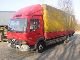 2001 Mercedes-Benz  Atego 818 / EURO 3 / Flatbed 7.20 / climate Van or truck up to 7.5t Stake body and tarpaulin photo 2