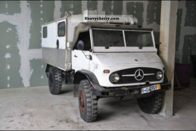 1967 Mercedes-Benz  Unimog 404 Convertible Agricultural vehicle Loader wagon photo