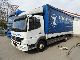 2005 Mercedes-Benz  818 Atego II Flatbed-Plane 6.10 meter-AIR Van or truck up to 7.5t Stake body and tarpaulin photo 1