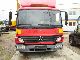 2005 Mercedes-Benz  Atego 818 II platform Van or truck up to 7.5t Stake body and tarpaulin photo 2