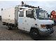 2001 Mercedes-Benz  814 D Vario Doka special body mounting column f Van or truck up to 7.5t Stake body photo 1