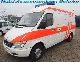 Mercedes-Benz  313 CDI Sprinter ambulance with wheelchair ramp 2001 Ambulance photo