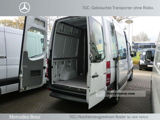 Mercedes Benz Sprinter 313 Cdi Ka 6 Seater Wheelbase 3665 Mm 2008 Box Type Delivery Van Long Photo And Specs