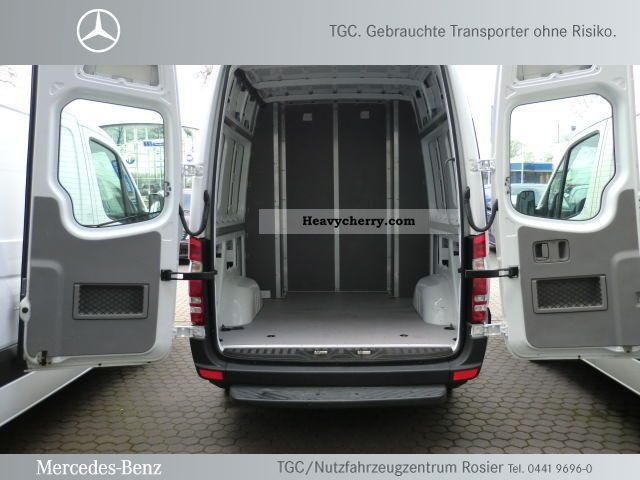 Mercedes Benz Sprinter 313 Cdi Ka 6 Seater Wheelbase 3665 Mm 2008 Box Type Delivery Van Long Photo And Specs