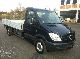 2009 Mercedes-Benz  Sprinter 313 Maxi Flatbed climate checkbook AHK Van or truck up to 7.5t Stake body photo 1