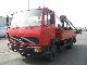 1992 Mercedes-Benz  Flatbed with Hiab 814 crane 070 Van or truck up to 7.5t Stake body photo 2