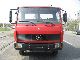 1992 Mercedes-Benz  Flatbed with Hiab 814 crane 070 Van or truck up to 7.5t Stake body photo 8