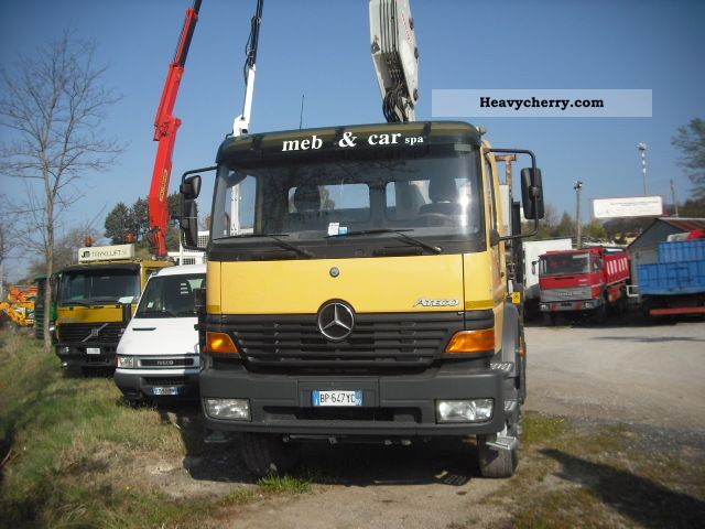 2001 Mercedes-Benz  Atego 18:28 gru Cestello s rib. Truck over 7.5t Dumper truck photo