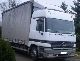 1999 Mercedes-Benz  MERCEDES Actros 1835 1999/2000 CLIMATE RETARDER Van or truck up to 7.5t Stake body and tarpaulin photo 1