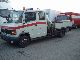Mercedes-Benz  814 D double cab, crane ,6-speed, ABS, trailer hitch 1992 Stake body photo